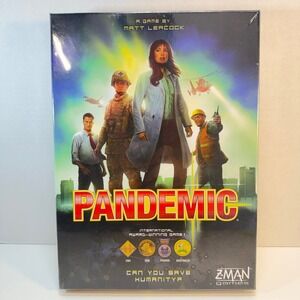 Pandemic Board Game Z-Man Games Cooperative Strategy New